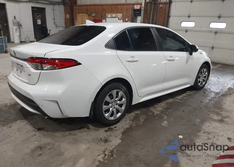 2020 Toyota Corolla Le из США, поврежденный, VIN 5YFEPRAE6LP031862